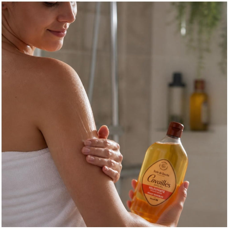 Rogé Cavaillès Surgras Actif Aceite de baño y ducha aterciopelado para piel sensible 250ml