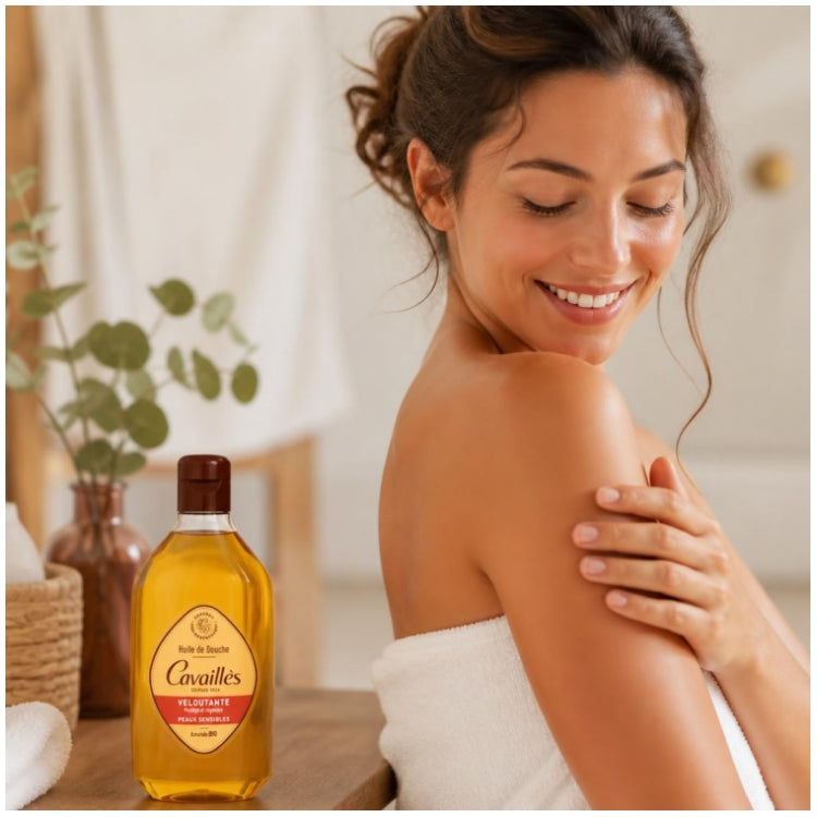 Rogé Cavaillès Surgras Actif Aceite de baño y ducha aterciopelado para piel sensible 250ml