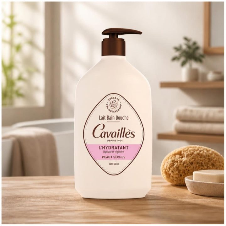 Rogé Cavaillès Hydrating Bath & Shower Milk Dry Skin 1L (33,81fl oz)