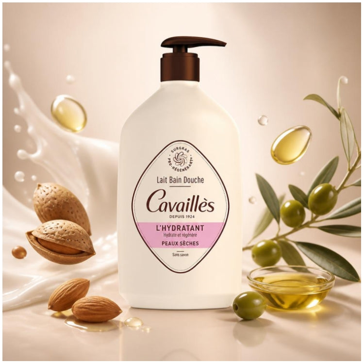 Rogé Cavaillès Hydrating Bath & Shower Milk Dry Skin 1L (33,81fl oz)
