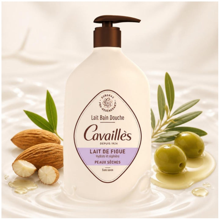 Rogé Cavaillès Bath & Shower Vijgenmelk voor de droge huid 1L