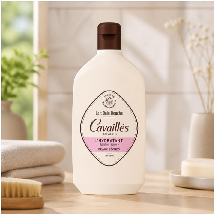 Rogé Cavaillès Latte Idratante da Bagno e Doccia per Pelli Secche 400ml
