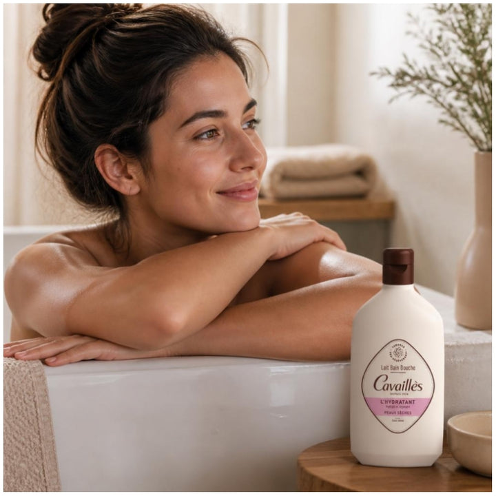 Rogé Cavaillès Latte Idratante da Bagno e Doccia per Pelli Secche 400ml