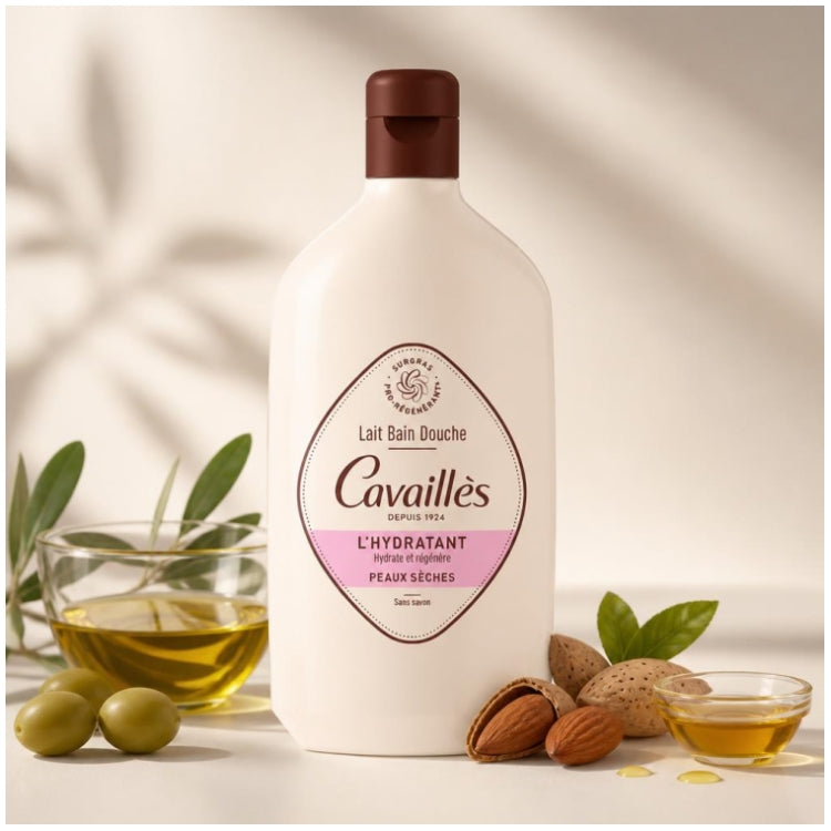 Rogé Cavaillès Latte Idratante da Bagno e Doccia per Pelli Secche 400ml