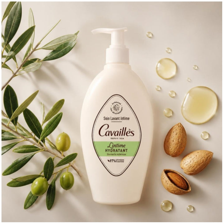 Cavaillès Intimate Dryness Natural Intimate Cleanser Sécheresse 500ml (16.91fl oz)