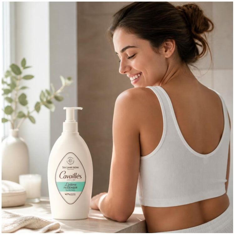 Cavaillès Intimate Dryness Freshness Intimate Hygiene Care 500ml (16.91fl oz)