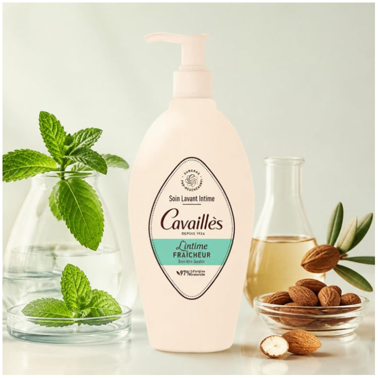 Cavaillès Intimate Dryness Freshness Intimate Hygiene Care 500ml (16.91fl oz)