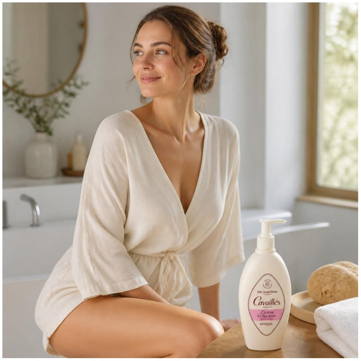 Cavaillès Intimate Dryness Ultra-soft Cleansing Care 500ml (16.91fl oz)