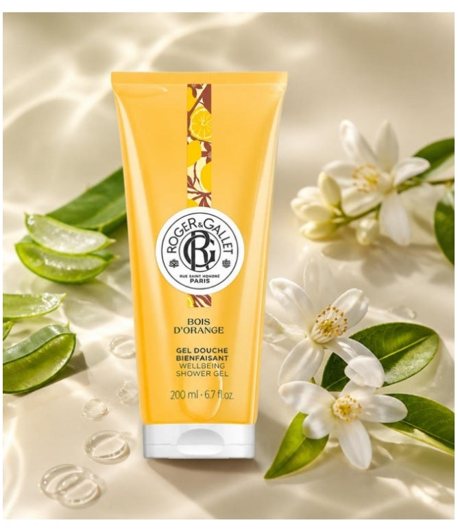 Roger & Gallet Gel Doccia Tonificante Idratante Bois D'Orange 200ml