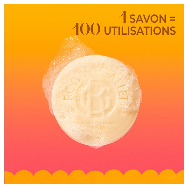 Roger & Gallet Bois D'Orange Scented Soap plant-based 100g (3.52 oz)