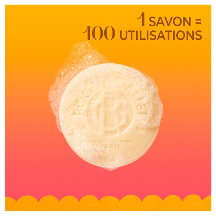 Roger & Gallet Bois D'Orange Scented Soap plant-based 100g (3.52 oz)