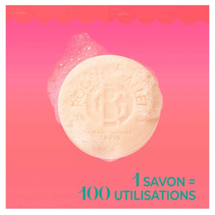 Roger & Gallet Set de regalo con 3 jabones nutritivos – Higo, Jengibre, Rosa 100g