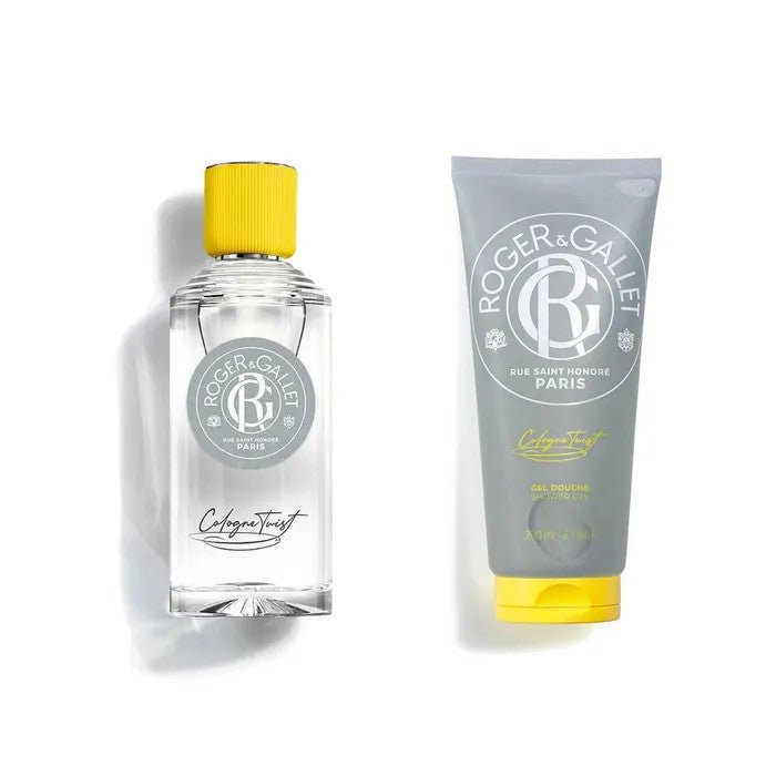 Roger & Gallet Cologne Twist 100ml + Shower Gel 200ml Giftboxes - FrenchBeautyHub