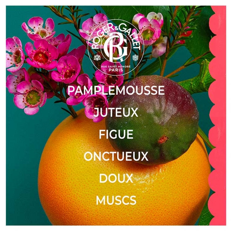Roger & Gallet Summer Fig Coffret Eau parfumée + Gel douche 30ml