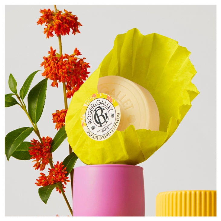 Roger & Gallet Fleur D'Osmanthus Savons parfumés à base 100% végétale 100g