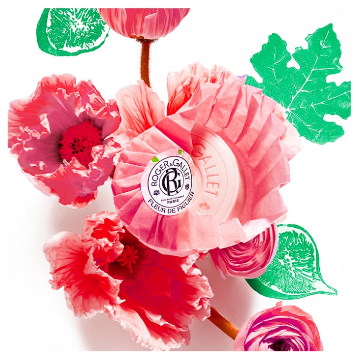 Roger & Gallet Fleur De Figuier Fig Flower Scented Soap 100% Plant Base 100g (3.52 oz)
