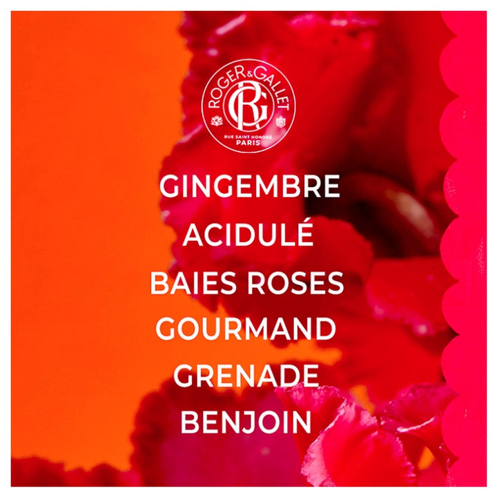 Roger & Gallet Gingembre Rouge Gift set of scented water 200 g (7.05oz)