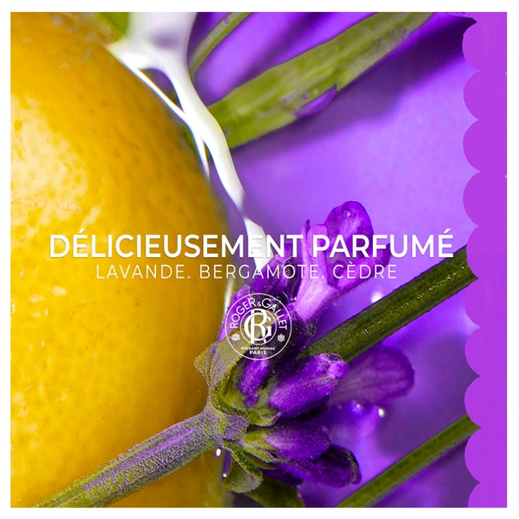 Roger & Gallet Lavande Royale Savon solide parfumé à la lavande à base végétale 100g