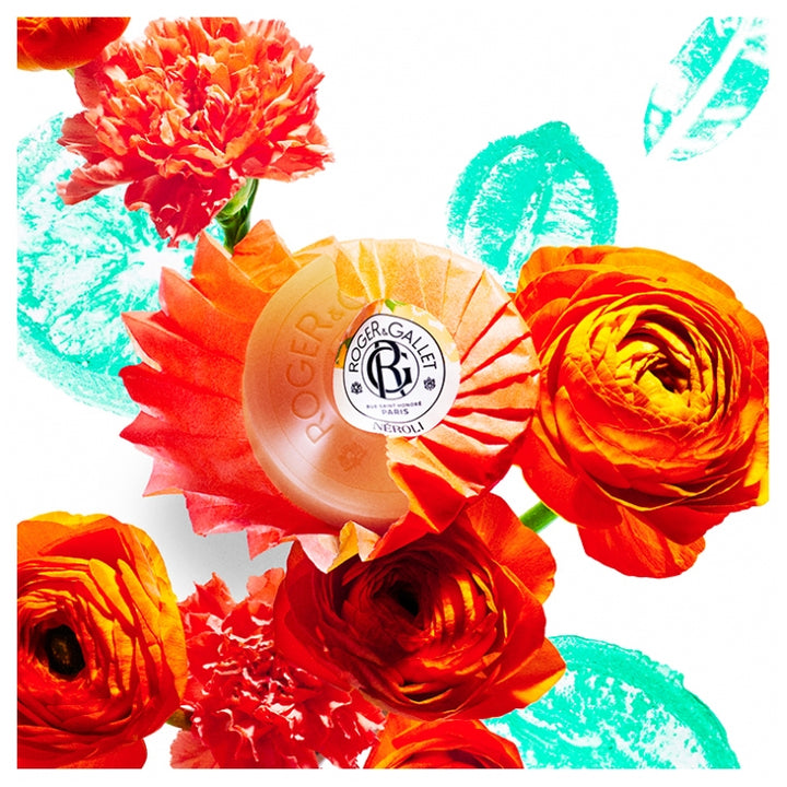 Roger & Gallet Néroli Beneficial Soaps Plant Base 100g (3.52 oz)