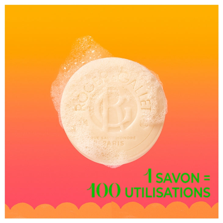 Roger & Gallet Néroli Beneficial Soaps Plant Base 100g (3.52 oz)