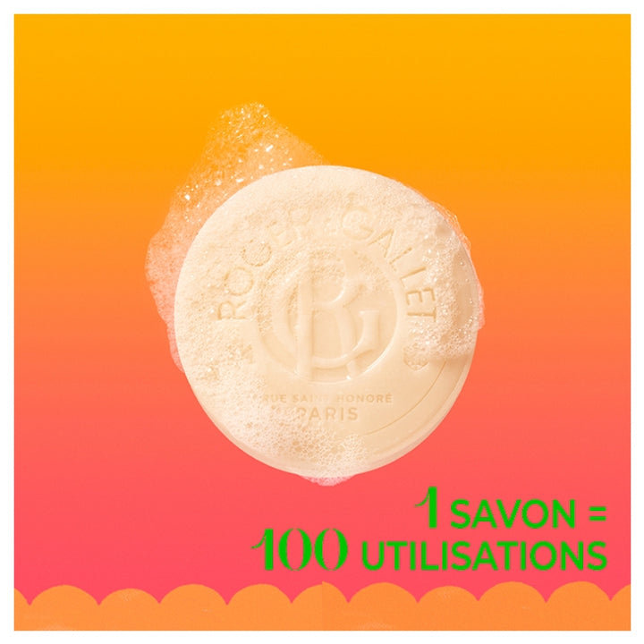 Roger & Gallet Néroli Beneficial Soaps Plant Base 100g (3.52 oz)