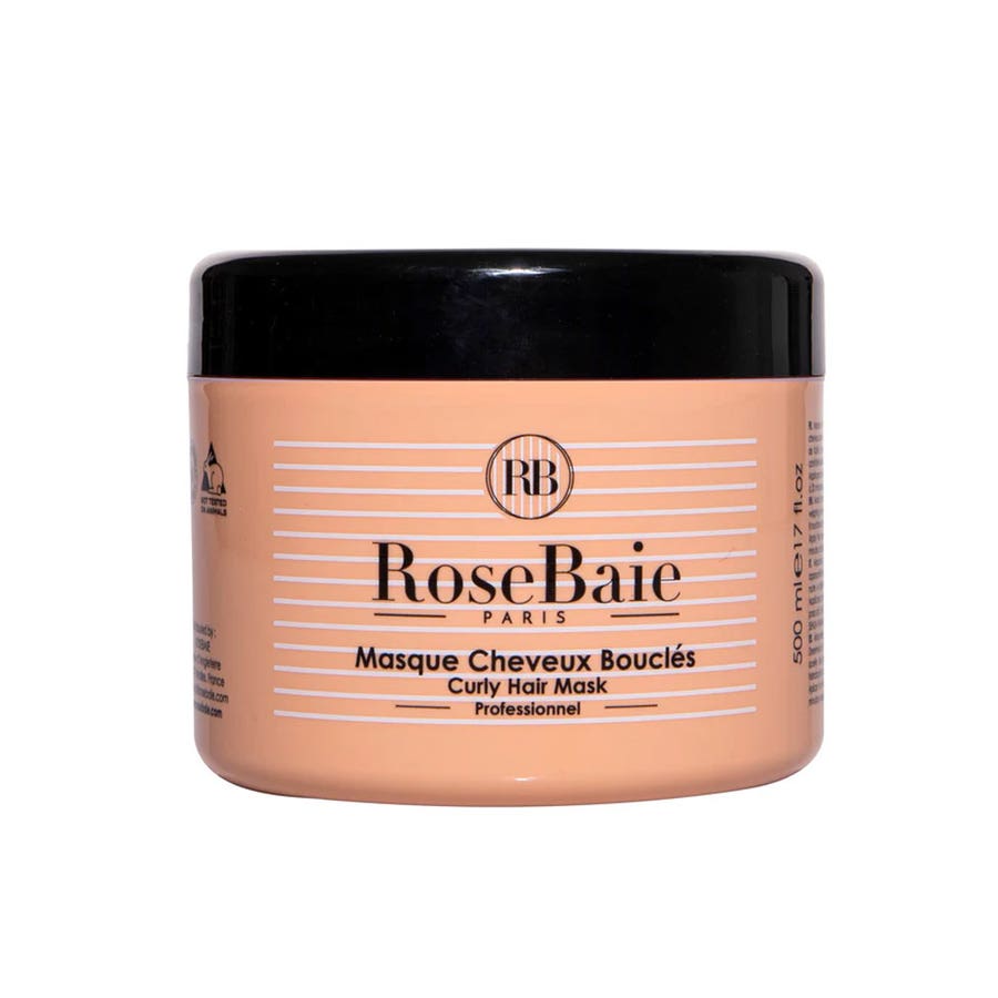 Rosebaie Boucles Curly Hair Mask with Avocado Oil 500ml (16.91fl oz) - FrenchBeautyHub
