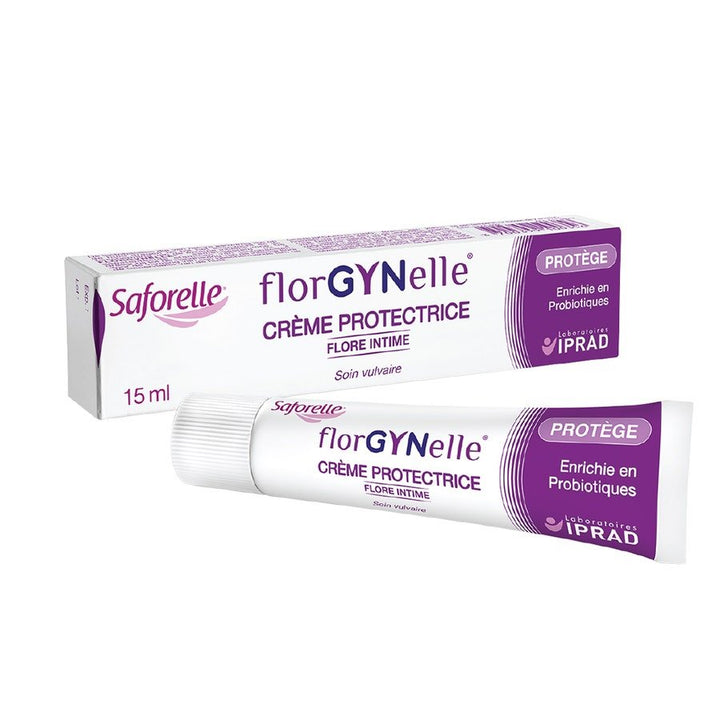 Saforelle Florgynelle Protective Cream With Probiotics 15ml (0.51fl oz) - FrenchBeautyHub