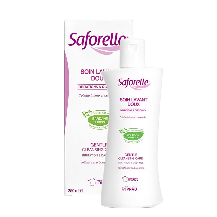 Saforelle Gentle Feminine Cleansing Care 250ml (8.45fl oz) - FrenchBeautyHub