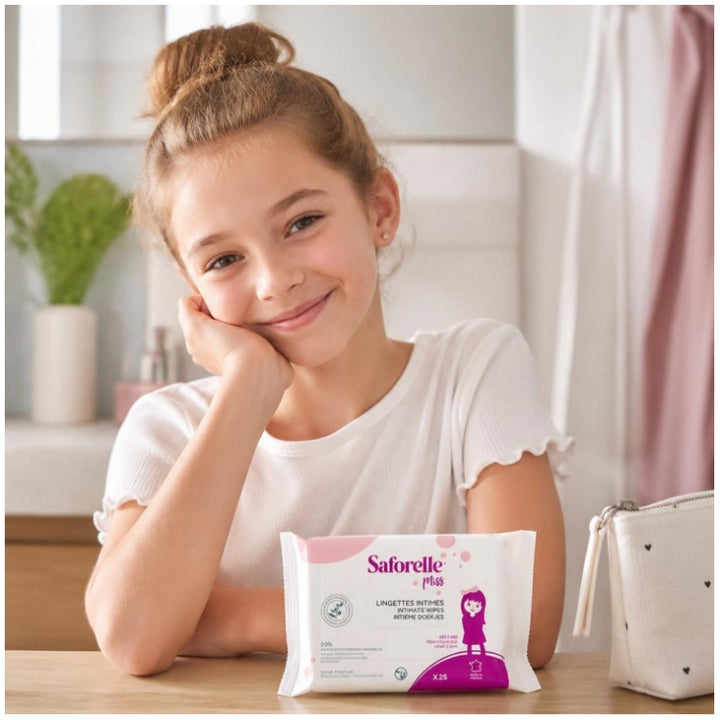 Saforelle Miss Intimate Wipes Biodegradable x25