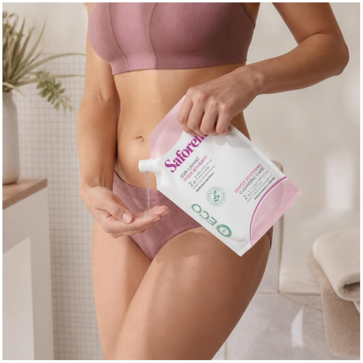 Saforelle غسول لطيف، عبوة إعادة تعبئة 400 ml