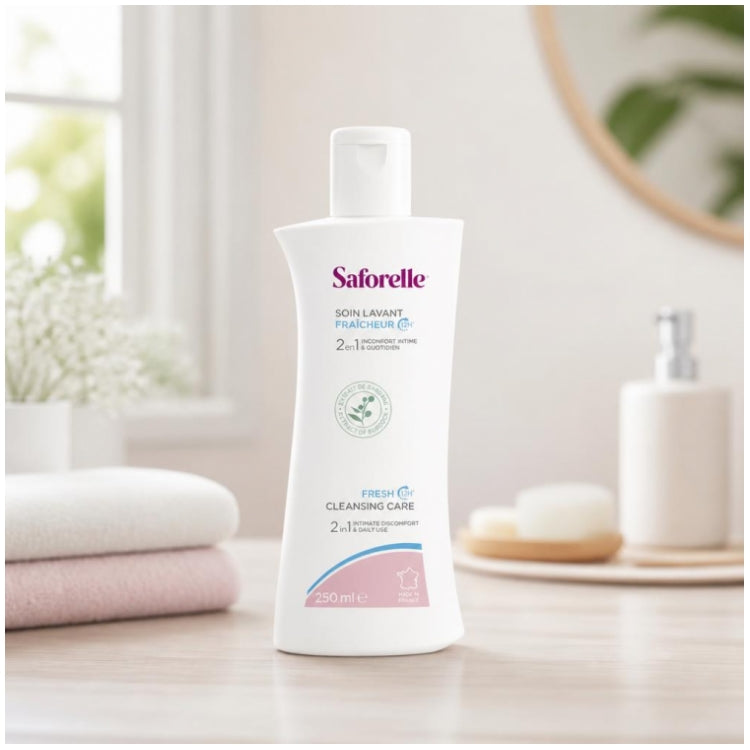 Saforelle Fresh Soin Nettoyant à la Bardane 250ml