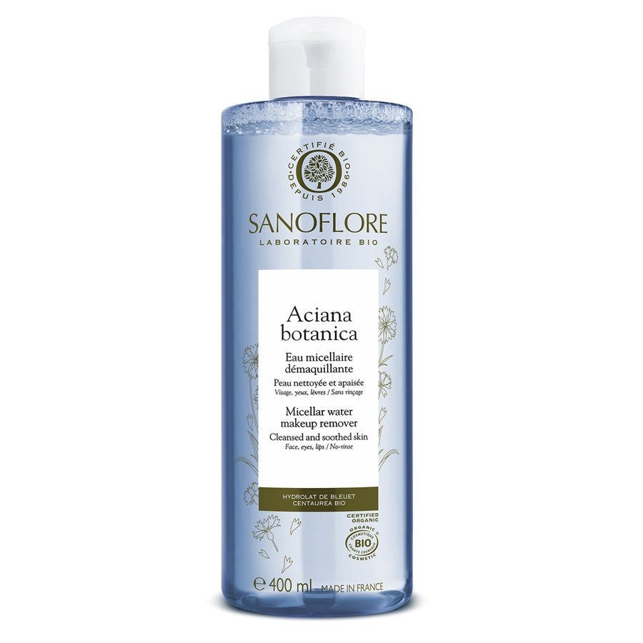 Sanoflore Aciana Botanica Cleansing Micellar Water 400ml (13.52fl oz) - FrenchBeautyHub