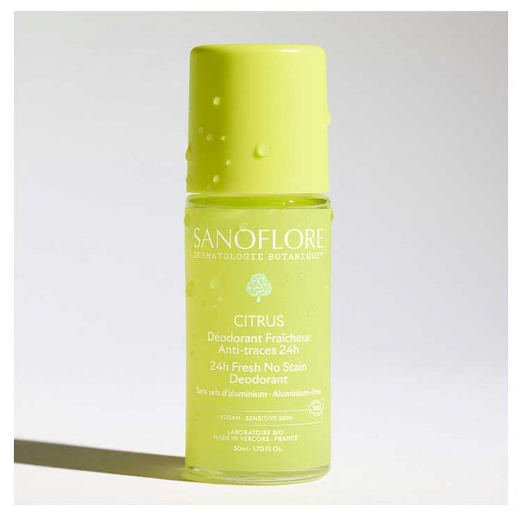 Sanoflore Deodorants مزيل عرق عضوي رول-أون 24 ساعة Vent De Citrus 2x 50ml