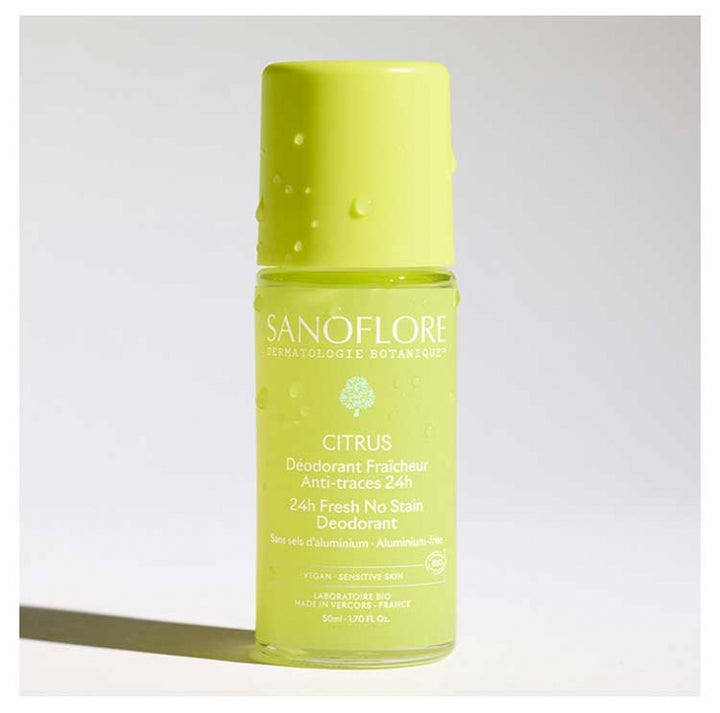 Sanoflore Deodorants مزيل عرق عضوي رول-أون 24 ساعة Vent De Citrus 2x 50ml
