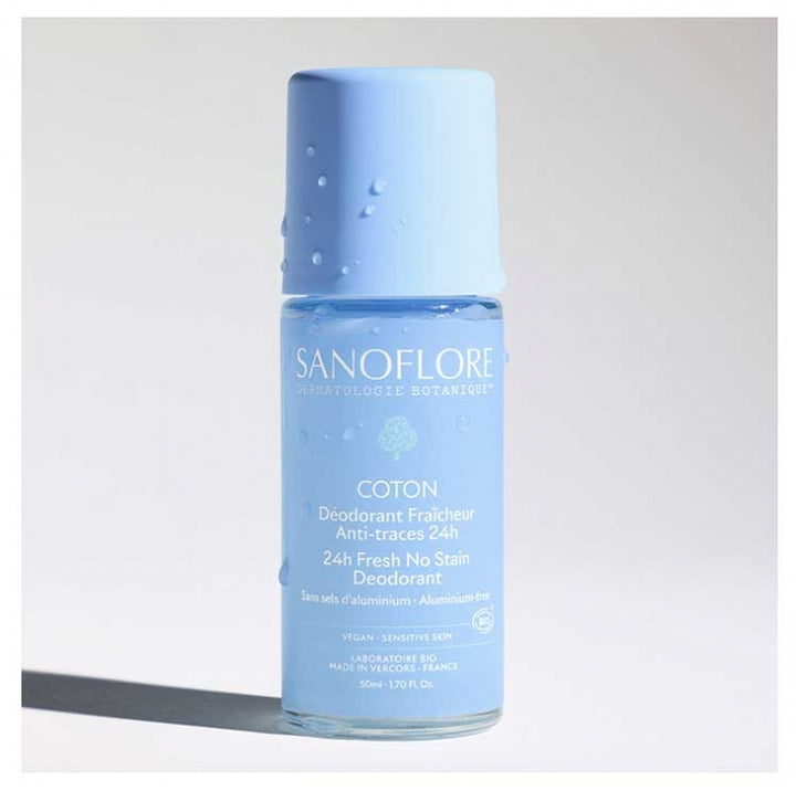 Sanoflore Deodorants 24h Organic Roll-On DUO Nuage De Fraicheur 2x 50ml (1.69fl oz)