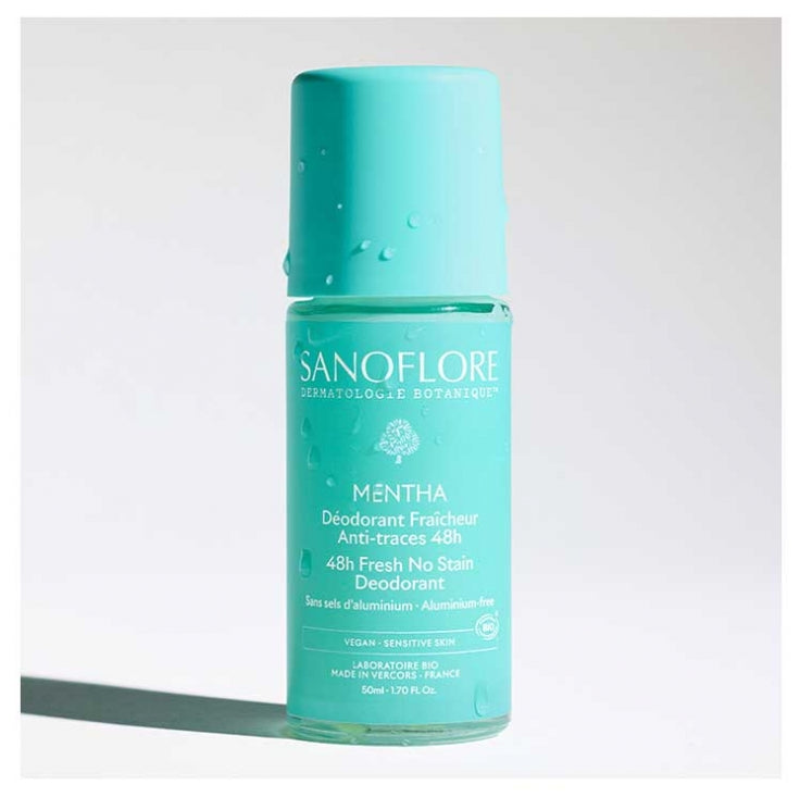 Sanoflore Deodorants Mint organic freshness and 48h anti-marks 50 ml (1.69fl oz)