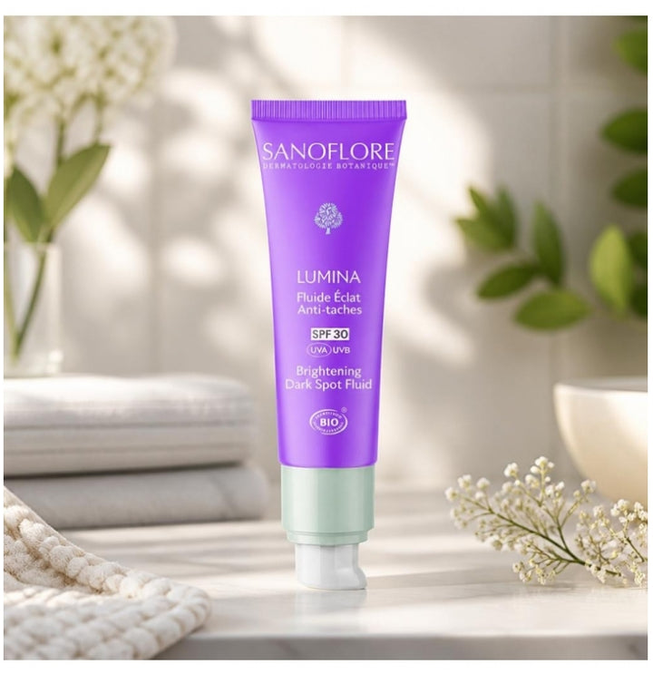 Sanoflore Lumina Brightening anti-dark-spot fluid SPF30 organic 40 ml (1.35fl oz)