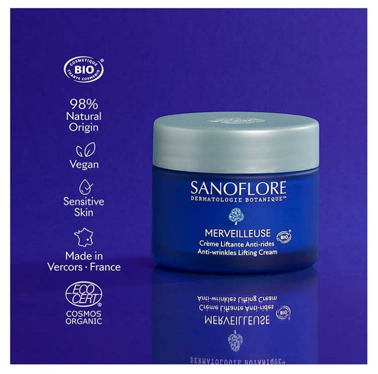 Sanoflore Merveilleuse Lifting anti-wrinkle organic cream 50 ml (1.69fl oz)