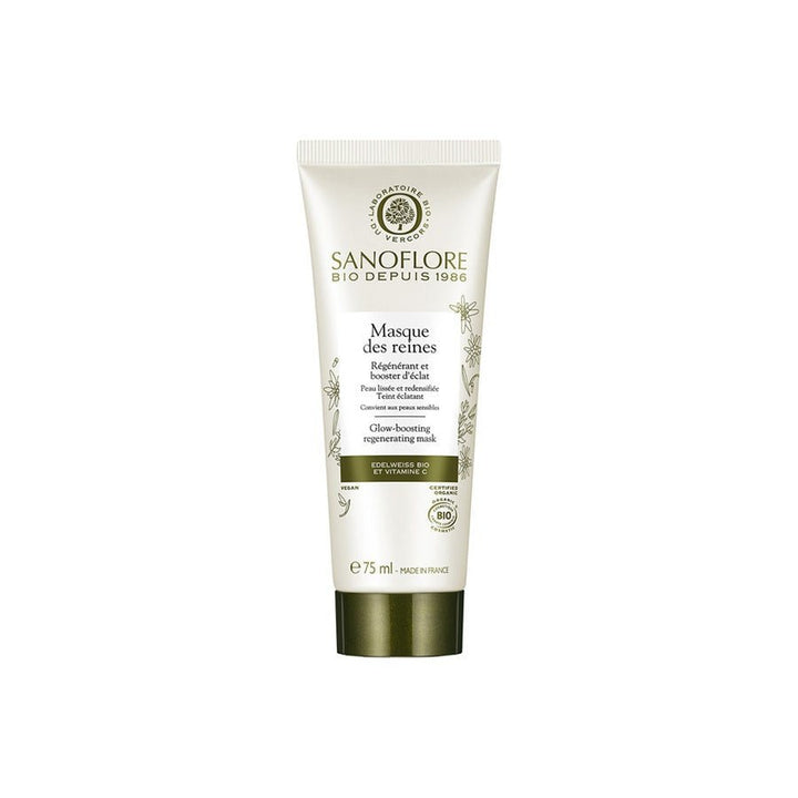 Sanoflore Reines Intense Regeneration Coup D'Eclat Mask Bioes 75ml (2.53fl oz) - FrenchBeautyHub