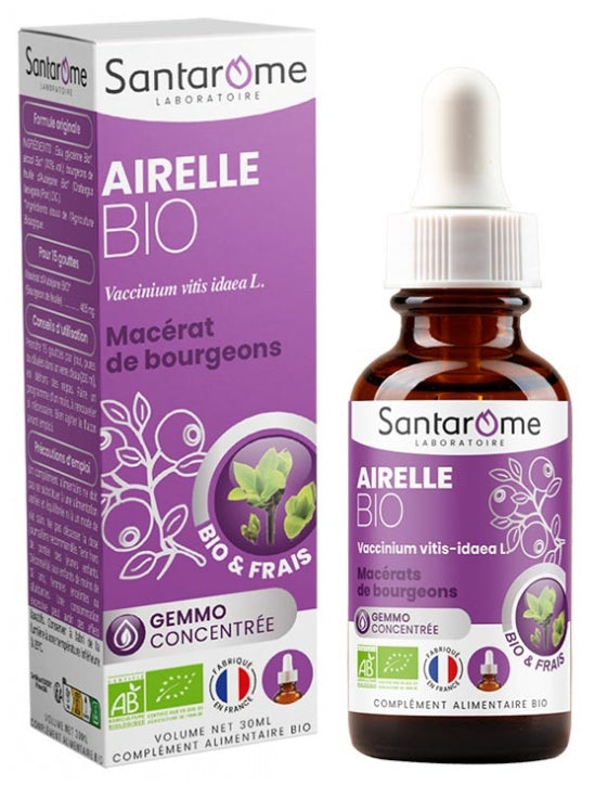 Santarome Gemmo Cranberry Bioes لمشاكل سن اليأس والمسالك البولية 30ml