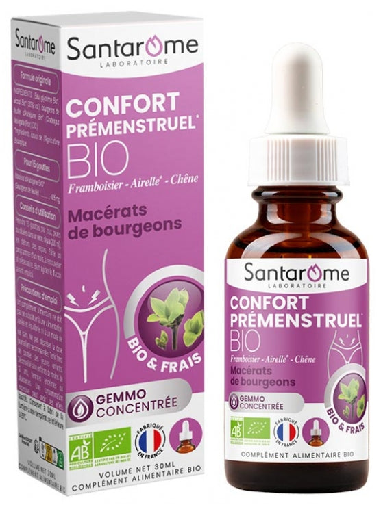 Santarome Gemmo Pre-Menstrual Comfort Premenstrual discomfort and pain 30ml (1.01 fl oz)