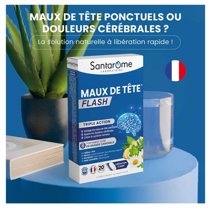 Santarome Flash للصداع