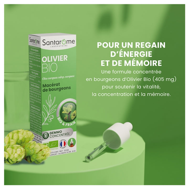 Santarome Gemmo Walnut Bioes للهضم والراحة المعوية 30ml