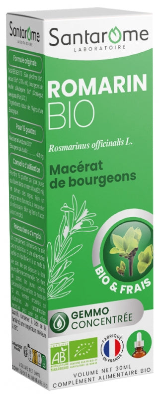Santarome Gemmo Rosemary Bioes Liver and digestion 30ml (1.01 fl oz)