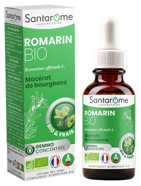 Santarome Gemmo Rosemary Bioes Liver and digestion 30ml (1.01 fl oz)