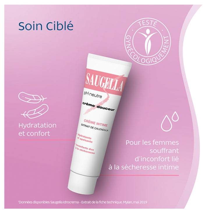 Saugella Poligyn Gentle Intimate Cream 30ml (1.01fl oz)