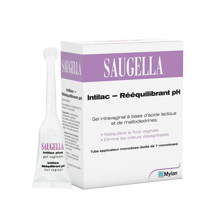 Saugella Intilac Intilacrebalancing Ph 7 Single Doses Rééquilibrant pH 7 Monodoses - FrenchBeautyHub