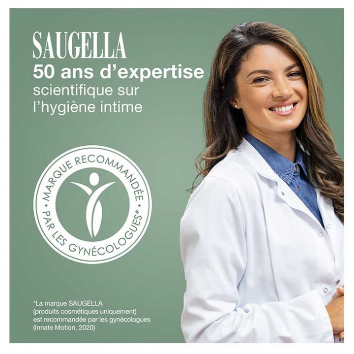 Saugella Poligyn Sabonete íntimo para menopausa 50+ e mucosas frágeis 250ml