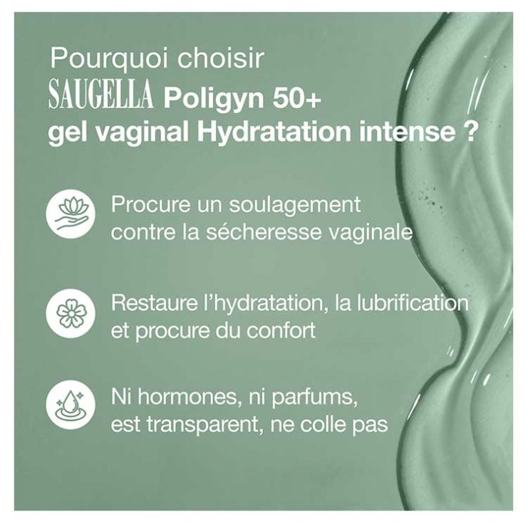 Saugella Poligyn Intense Hydration Vaginal Gel 50+ 7 x 4
