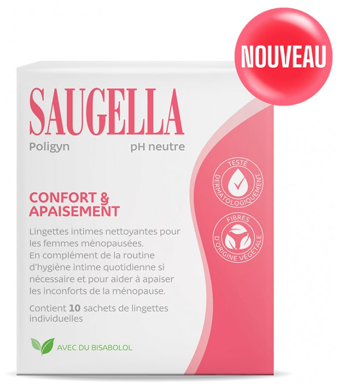 Saugella Poligyn Intima Wipes x10